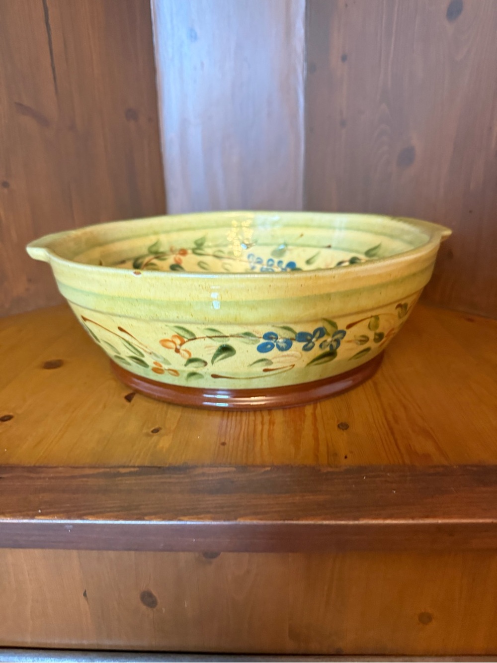 Terre è Provence "Tian" casserole and serving bowl.